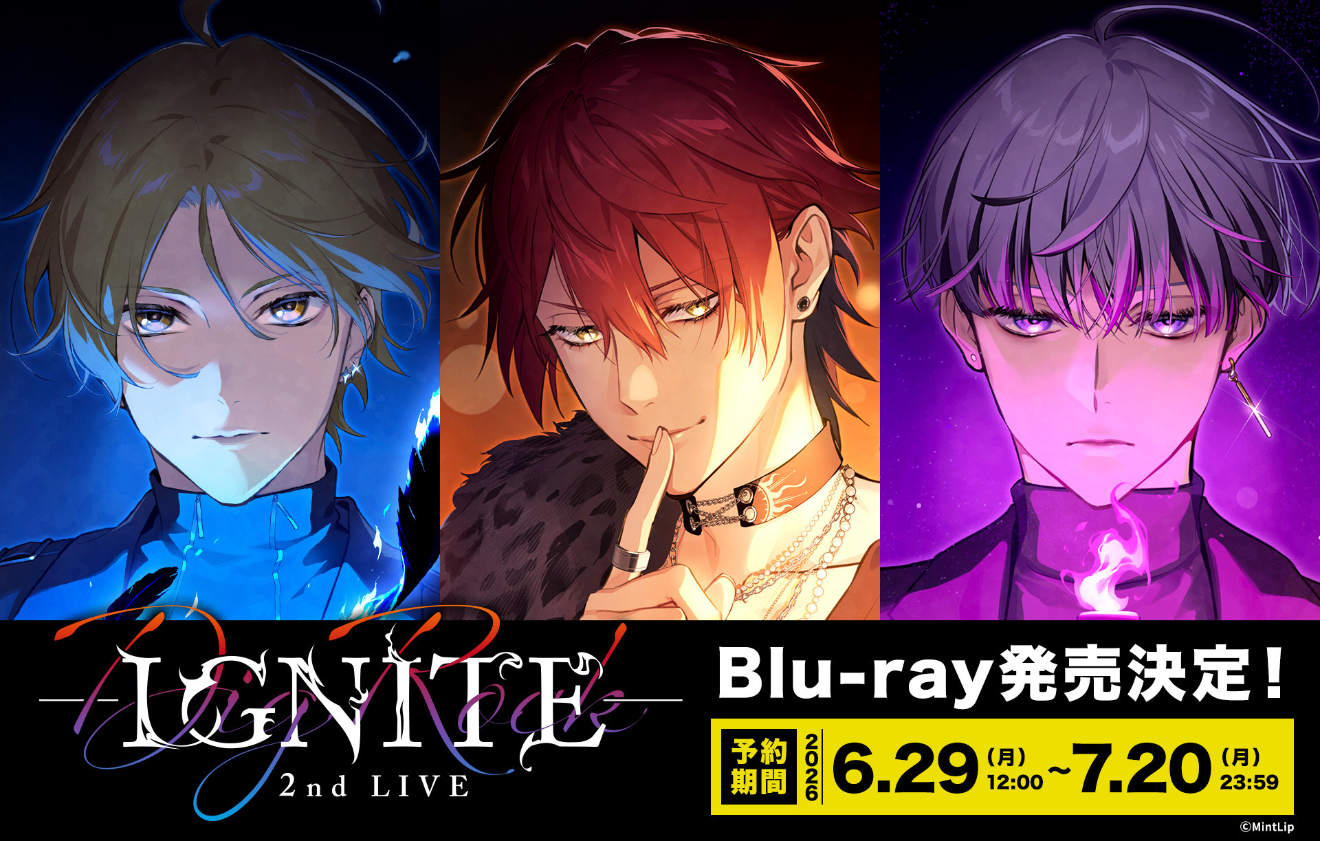 【お知らせ】DIG-ROCK 2nd LIVE -IGNITE- Blu-ray予約受付中！